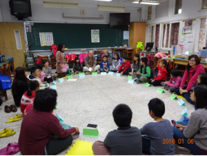 Dr. Jackson with Xing-zhong Elementary School